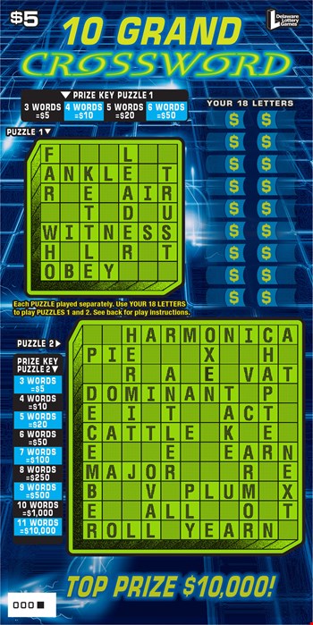 10 Grand Crossword
